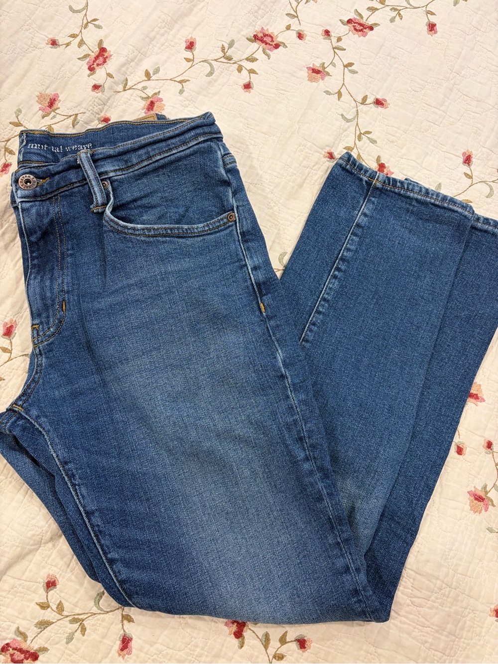 Mutual Weave Blue Denim Jeans